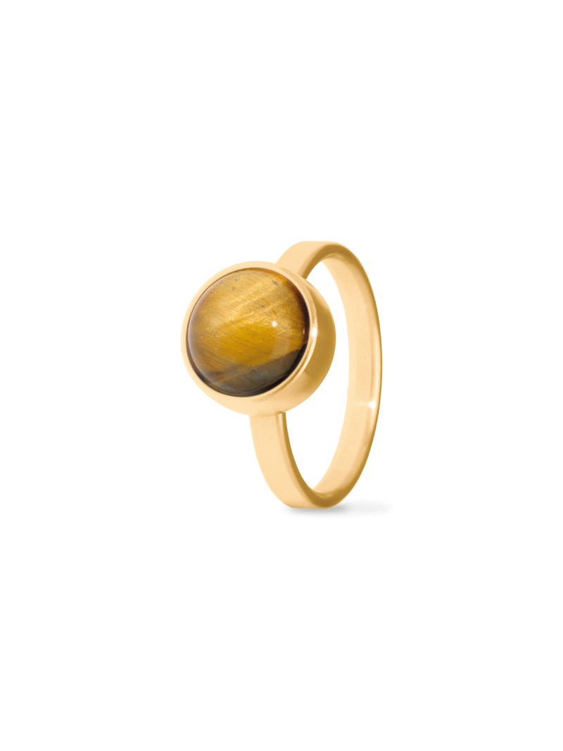 Tijgeroog verguld