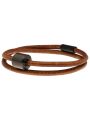 Glad leder cognac