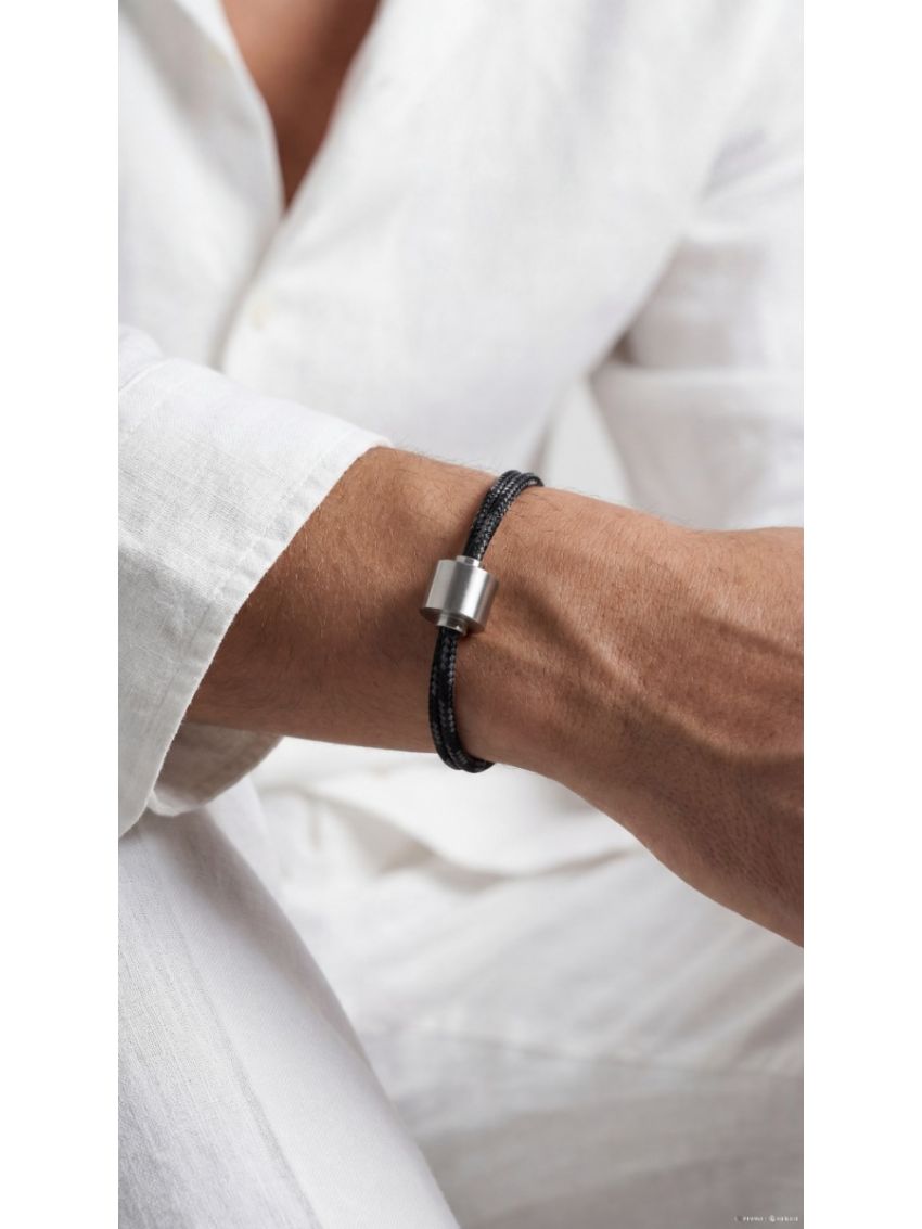 Jubilee herenarmband edelstaal