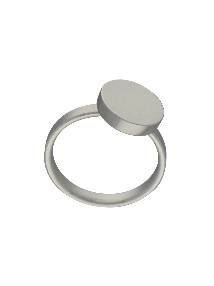 Graveerbare ring staal